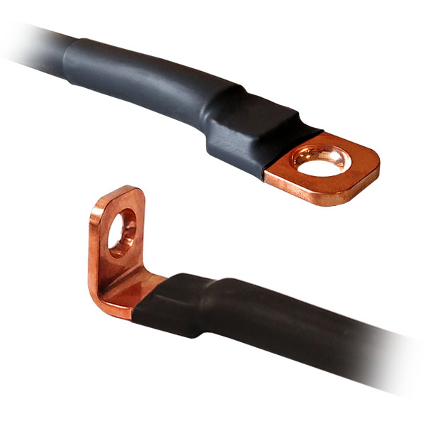 2/0 Cable with Straight & 90° Lugs