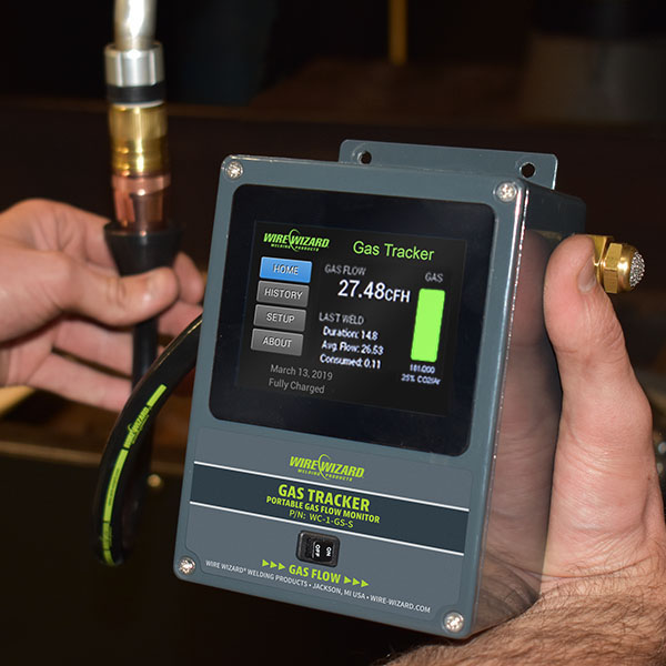 Portable Gas Flow Monitor